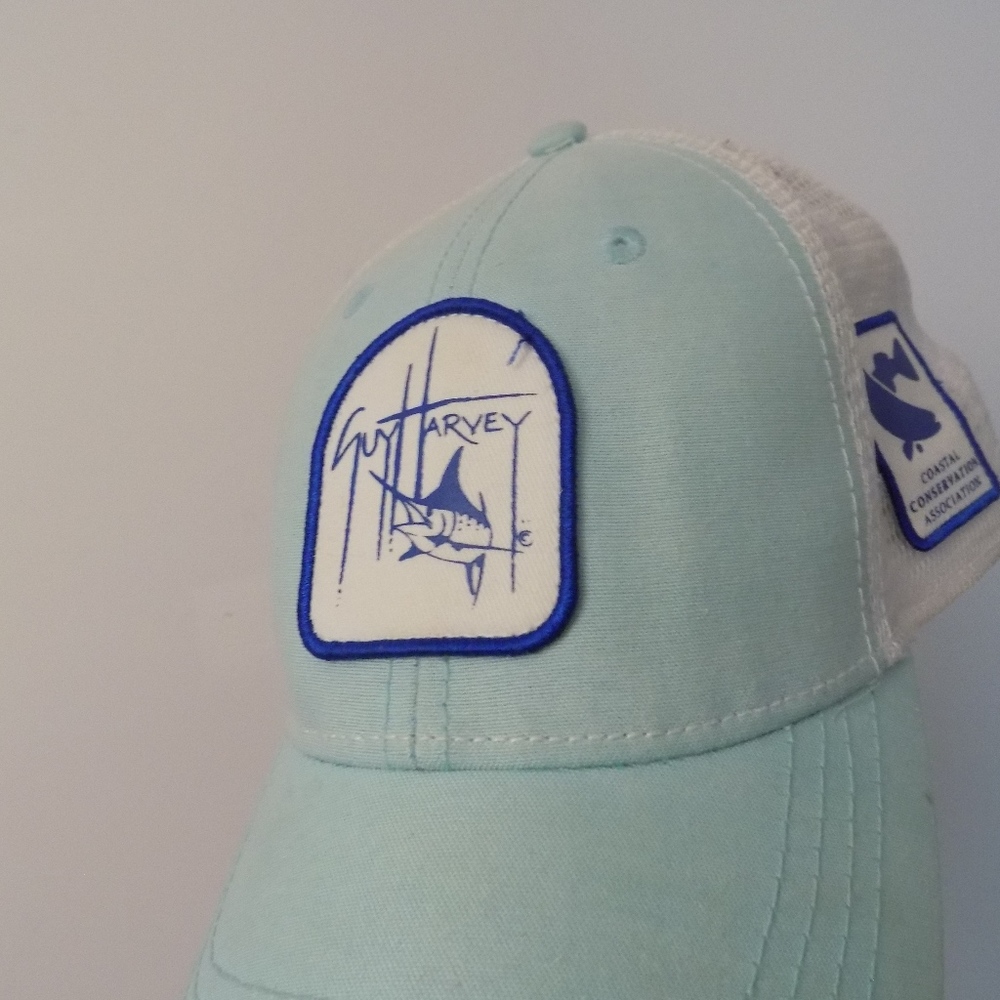 Teal Guy Harvey Hat
